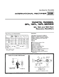 Datasheet 1N3879 manufacturer IRF